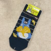 Japanese single export tail single Miyazaki series Totoro Kiki Cat Girl cute cartoon short socks cotton socks thumbnail 4