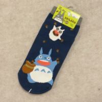 Japanese single export tail single Miyazaki series Totoro Kiki Cat Girl cute cartoon short socks cotton socks thumbnail 8