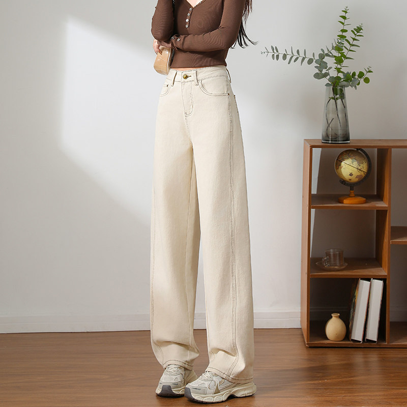 弯刀牛仔裤长裤常规棉弹春秋季