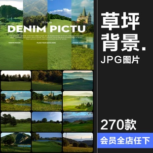 真实高清草坪草地草丛外景婚礼婚纱修图后期背景合成JPG图片素材