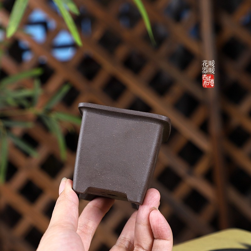 『口边小签筒』特价紫砂小花盆 原矿紫泥  微型花盆 多肉盆,鲜花速递/花卉仿真/绿植园艺,花盆,淘宝优惠券,粉丝福利购,淘宝优惠卷