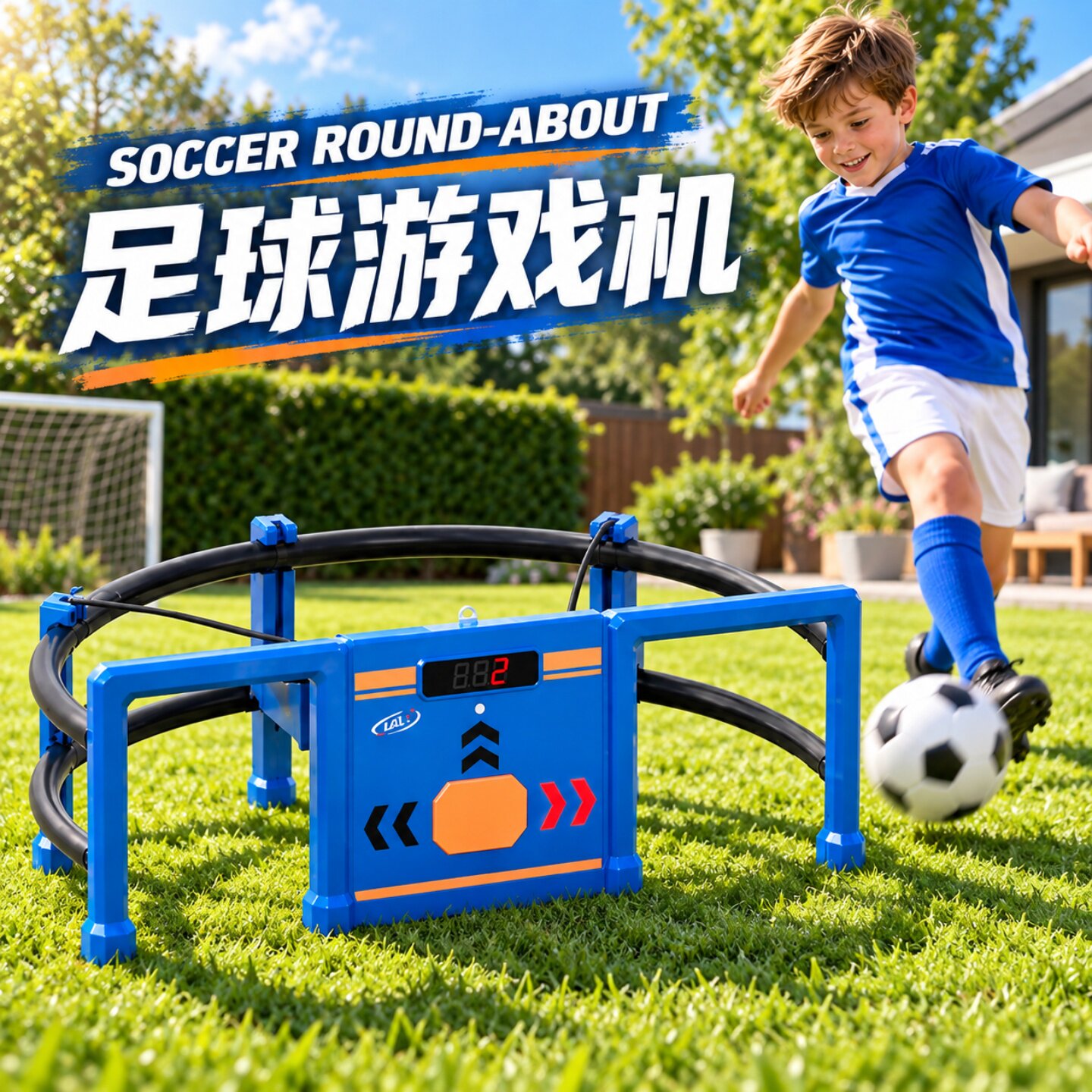 儿童迷你足球玩具计分套装室内