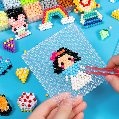儿童手链串珠diy弱视精细训练