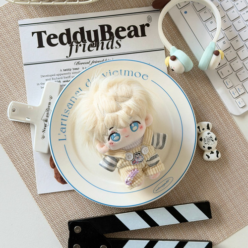 恋与深空10cm正常体原创同人棉花娃娃学生包包挂件毛绒公仔仅衣服