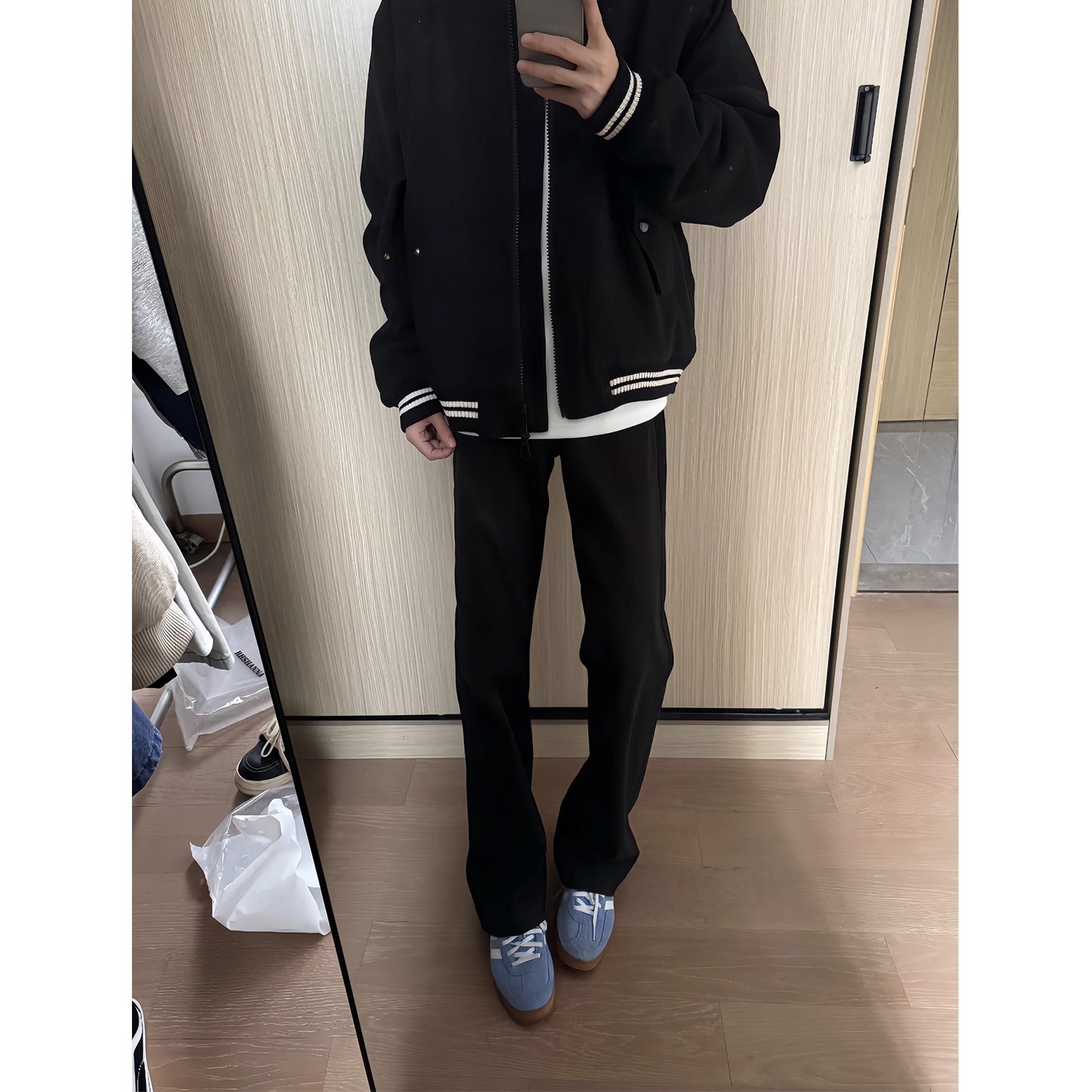 cleanfit美式高街牛仔裤男