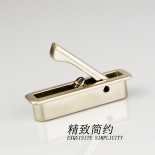 隐藏隐形式 把手l059小拉手单 小拉手榻榻米配件五金家具抽屉嵌入式