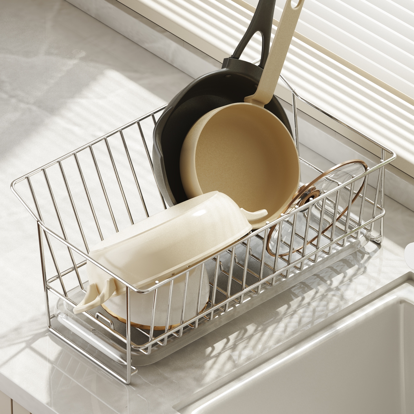 304不锈钢锅具砧板碗碟沥水架