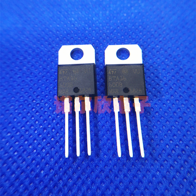 BTA16-600B BTA16-600 TO-220 16A/600V 双向可控硅 晶闸管