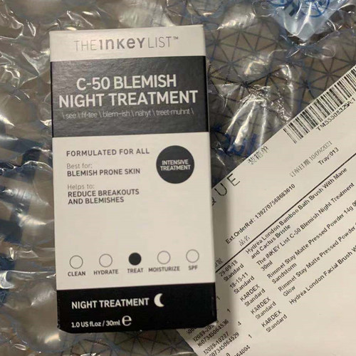 TheINKEYListC50夜间抗红精华