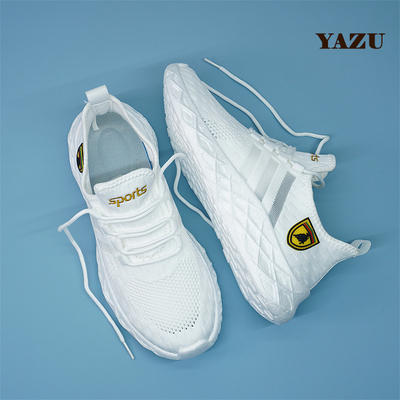 超轻超软踩屎感爆米花跑鞋