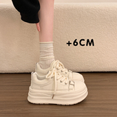 女款 2026新款 春季 厚底增高小白鞋 百搭通勤运动休闲松糕板鞋 0128r