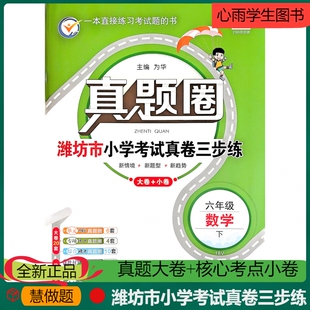 潍坊市小学考试真题圈卷三步练六年级下册语文数学大卷+核心考点小卷单元测试专项提升综合模考课表考点拓展思维新情境提醒趋势