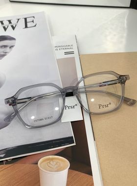 新款帕莎眼镜时尚方框眼镜架男小脸韩版板材镜框潮娜扎同款71064