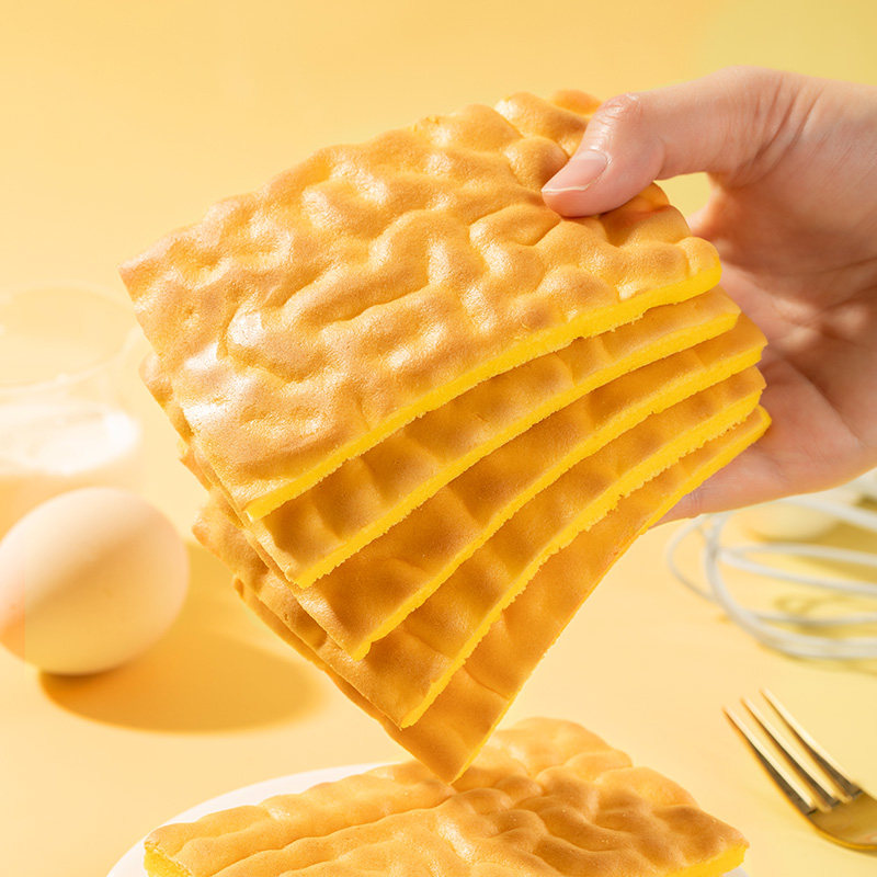 港荣虎皮蛋糕老人小孩健康零食糕点整箱早餐代餐下午茶甜点