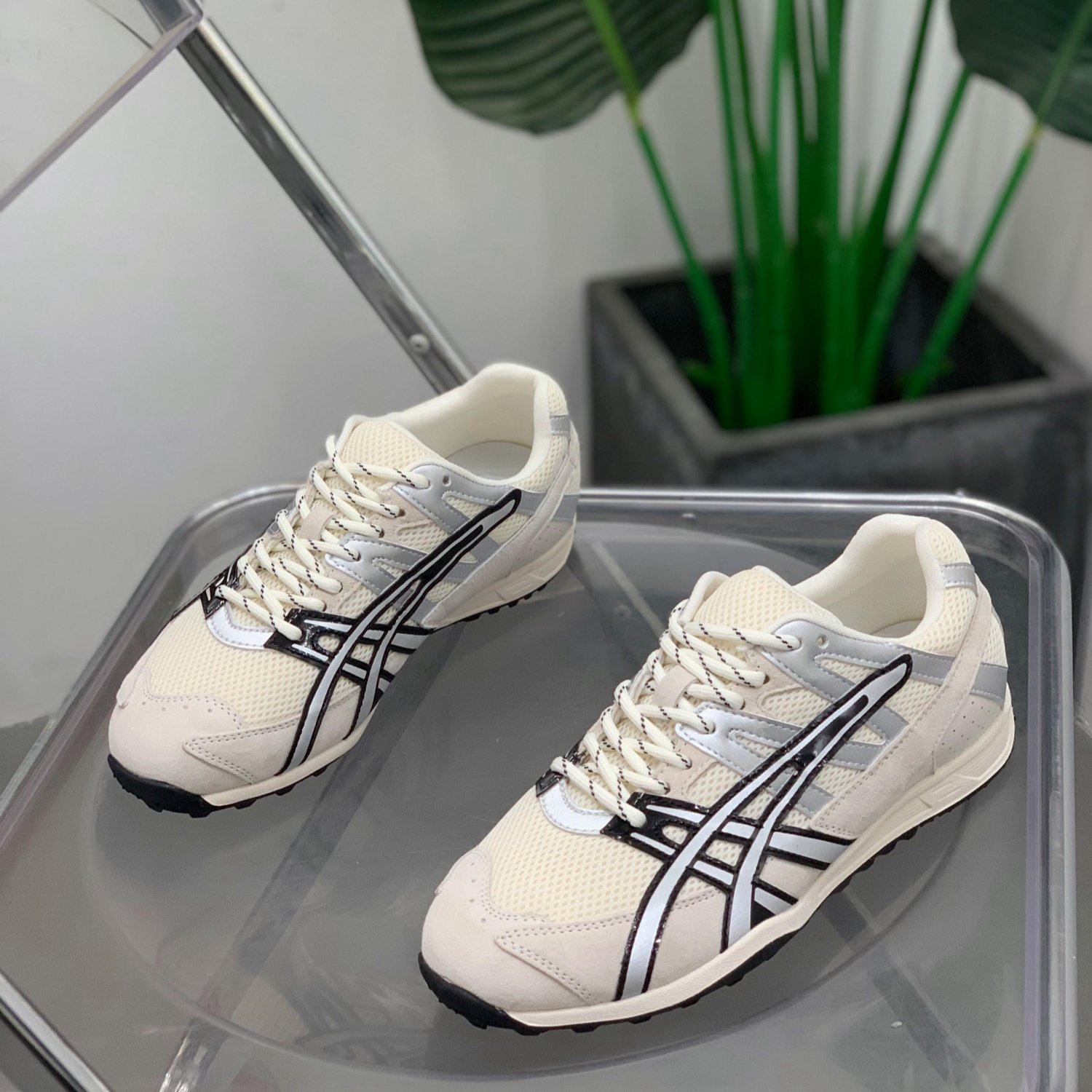 拼色真皮网面德训鞋女2026年春季新款增高运动休闲鞋百搭阿甘鞋子,女鞋,时尚休闲鞋,淘宝优惠券,粉丝福利购,淘宝优惠卷