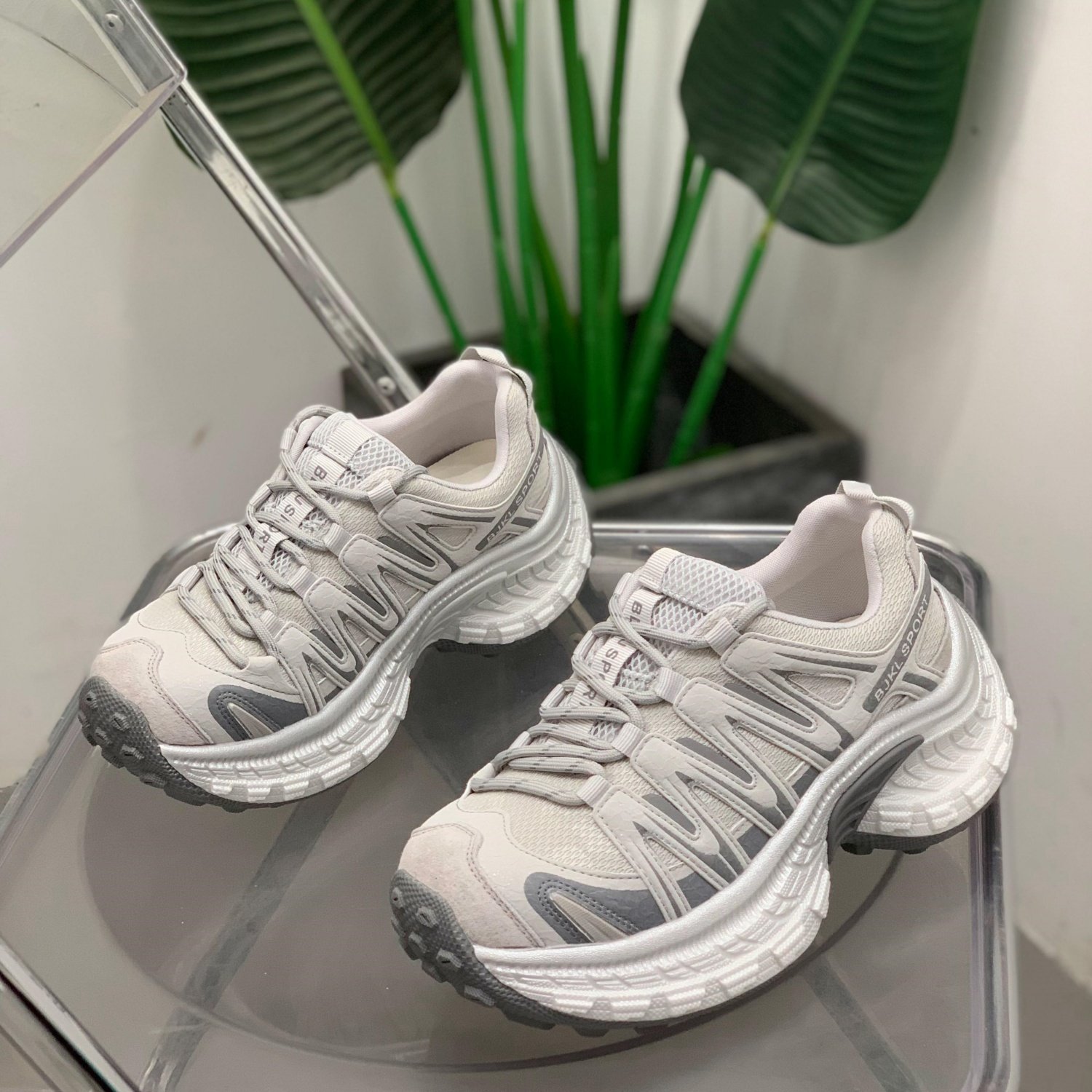 厚底增高老爹鞋女2026年春季新款系带休闲运动鞋小个子炸街潮鞋子,女鞋,时尚休闲鞋,淘宝优惠券,粉丝福利购,淘宝优惠卷