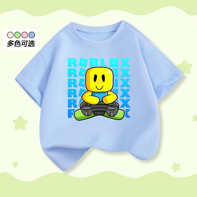 罗布乐思周边短袖T恤夏季百搭