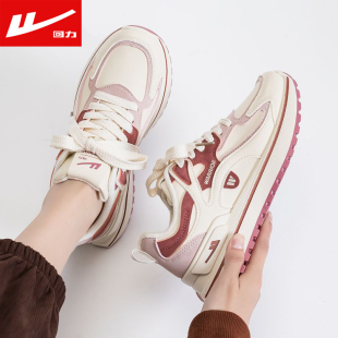 回力运动鞋女秋冬季爆款加绒保暖老爹鞋女款2025新款休闲鞋子板鞋