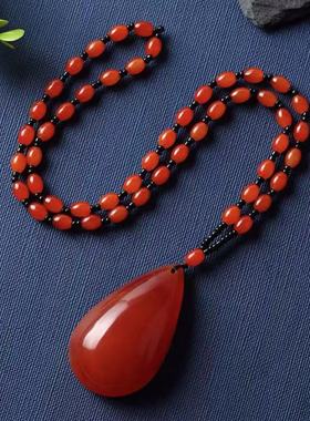 项链树脂合成圆珠链男女百搭