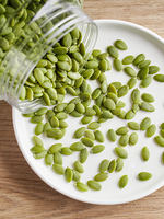 New product 500g canned Inner Mongolia raw and cooked pumpkin seeds, original flavor, shelled white pumpkin seeds, free shipping thumbnail 4