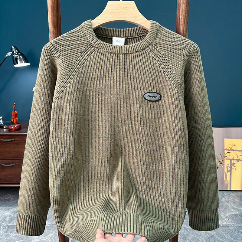 2024秋冬季新款潮牌休闲毛衣男