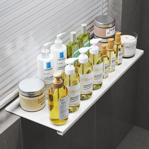 浴室窗台延伸板卫生间台沿免打孔磁吸加宽板放洗发水沐浴露收纳架