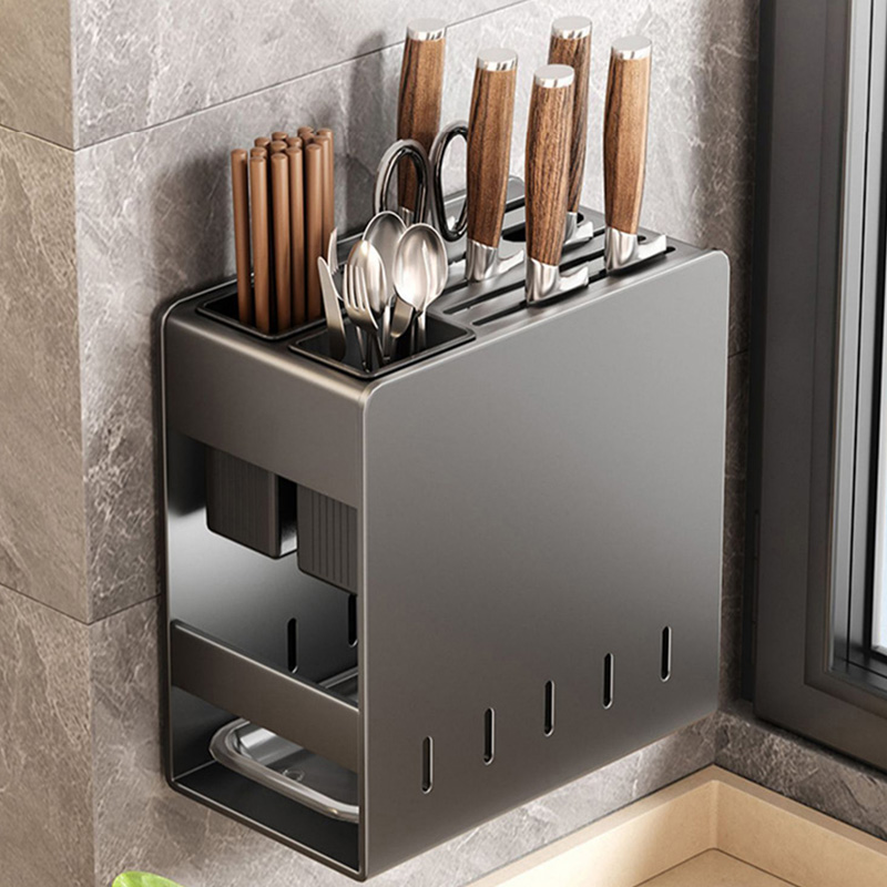 刀架筷子收纳架一体厨房