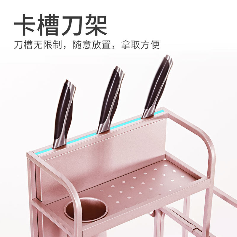 304不锈钢厨房置物架收纳白钢调味品调料罐瓶油盐酱醋酱油瓶架子