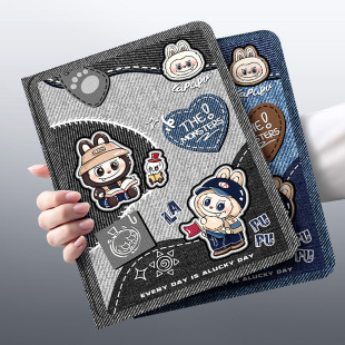 适用ipad12保护套ipadpro平板保护壳11苹果air8带笔槽11寸7防摔10硅胶air6 321 5全包mini6超薄散热卡通外壳4