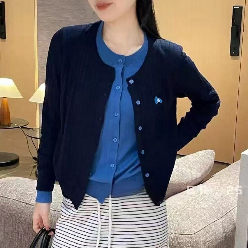 2026春秋季新款两件套撞色显瘦针织衫开衫女上衣内搭毛衣长袖外套,女装/女士精品,毛针织衫,淘宝优惠券,粉丝福利购,淘宝优惠卷