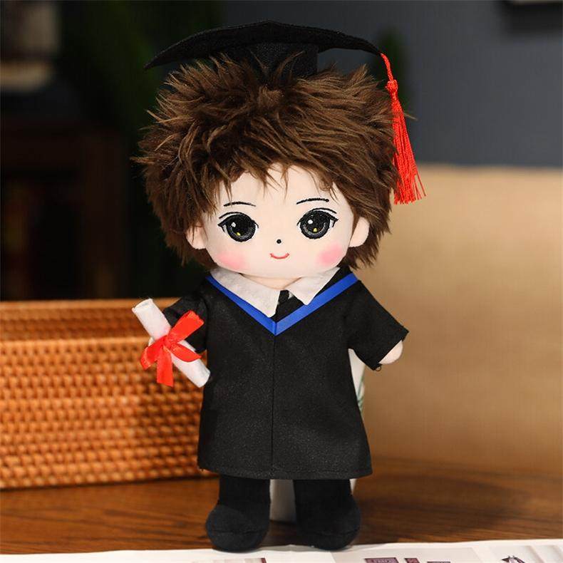 博士布娃娃毛绒玩具高考加油励志礼品中考礼物毕业季送闺蜜伴手礼