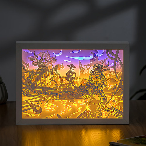 DOTA2刺客礼物小夜灯周边手办