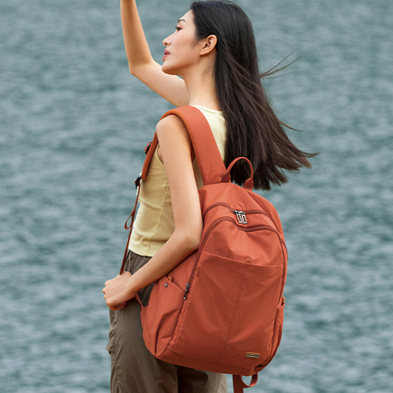 时尚双肩包女户外休闲牛津布背包大容量短途旅行包男学生电脑书包 箱包皮具/热销女包/男包 双肩背包 原图主图