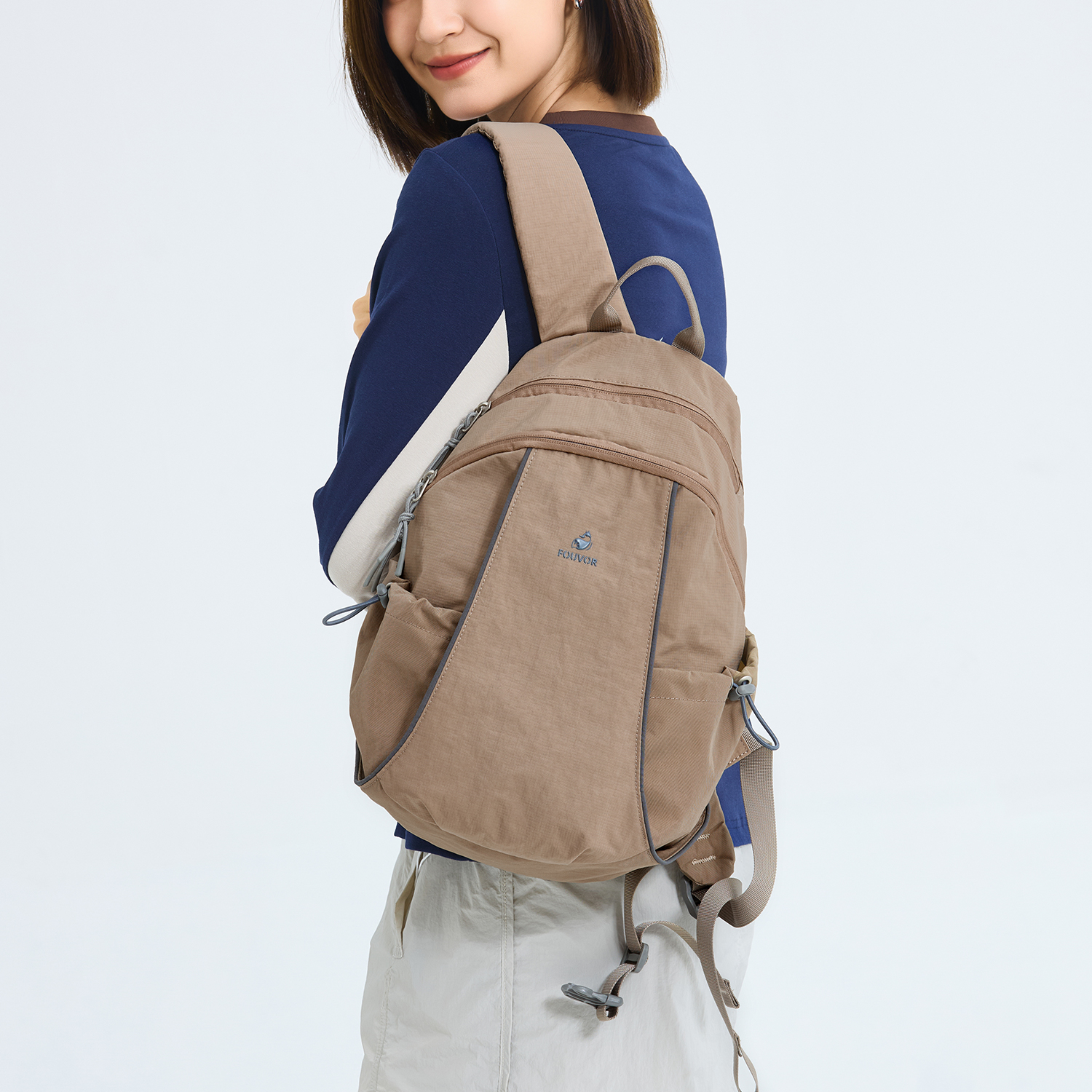 Fouvor轻便休闲双肩包