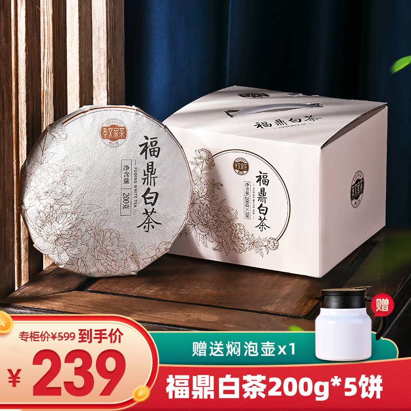 孝文家茶福鼎白茶2020白牡丹
