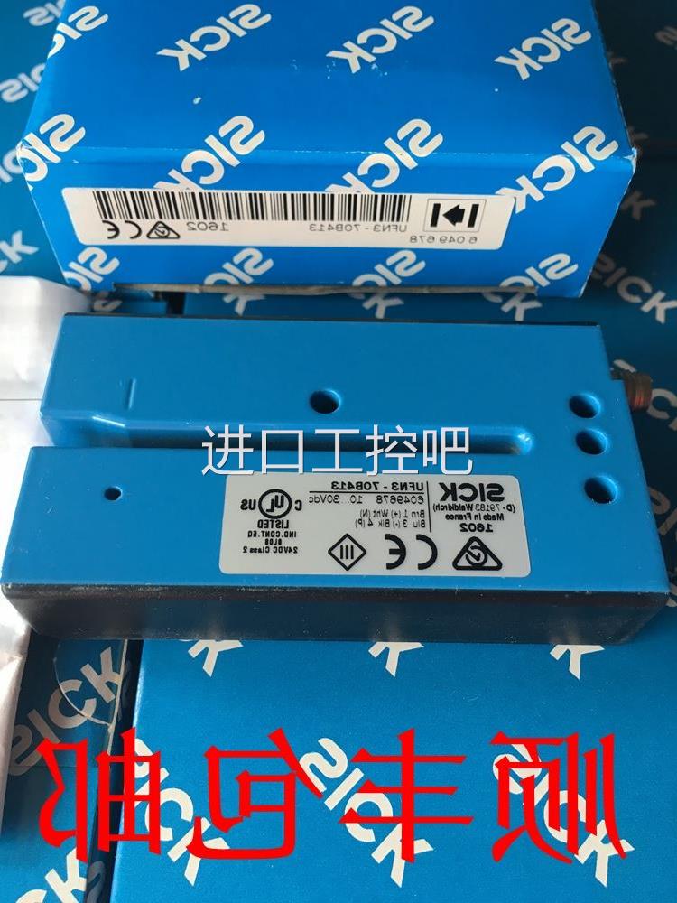 全新原装德国西克SICK透明标签传感器UFN3-70B413超声波槽型开关