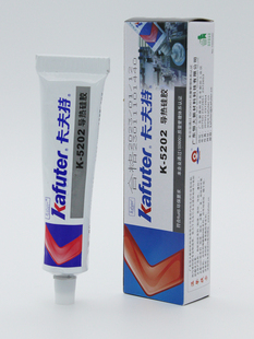 卡夫特K 5202导热硅胶导热胶CPU散热胶0.8系数强力粘接型灰色80克