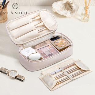 唯兰朵新款化妆刷收纳包化妆品可携式小洗漱包女士旅行2025高端