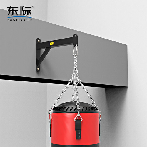 东际安装沙袋架子拳击吊环