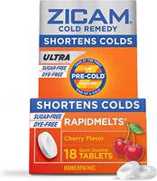 Us direct mail Zicam zinc lozenges, quick melting orange cream flavor, shortened duration, sugar-free 2 boxes thumbnail 3