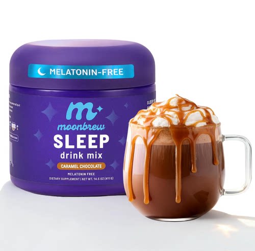 美国直邮MoonBrew Magnesium Hot Cocoa Sleep Aid解压安稳睡眠粉