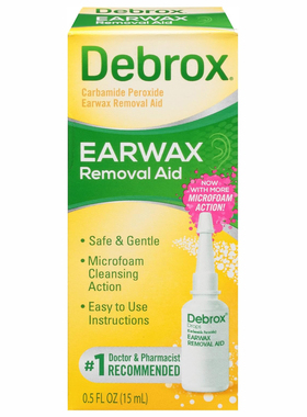 美国直邮Debrox耳垢去除剂耳屎去除液温和无刺激的软化工具多规格