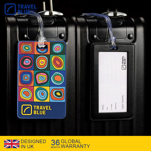 英国travelblue蓝旅防丢行李牌