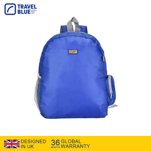男女款 蓝旅超轻皮肤包 可折叠双肩包轻便 Blue Travel