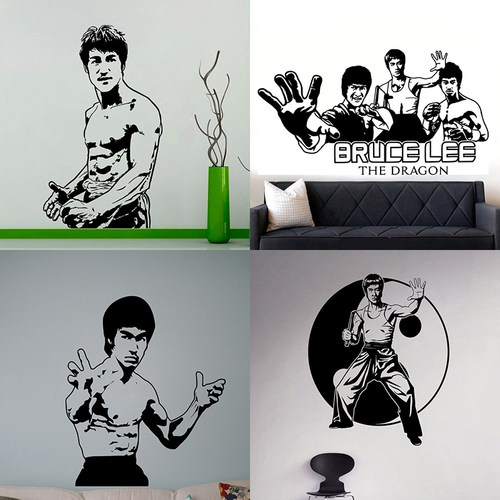 李小龙贴画中国功夫墙贴BruceLee