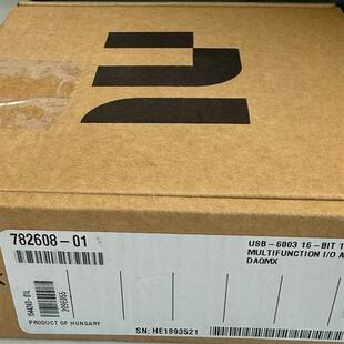 议价美国全新原装正NI USB-6003782608-01  USB-6002  USB-6211