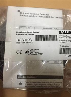 议价德国巴鲁夫BOS 5K-PS-RR10-02现货BOS012C镜面反射传感器原装
