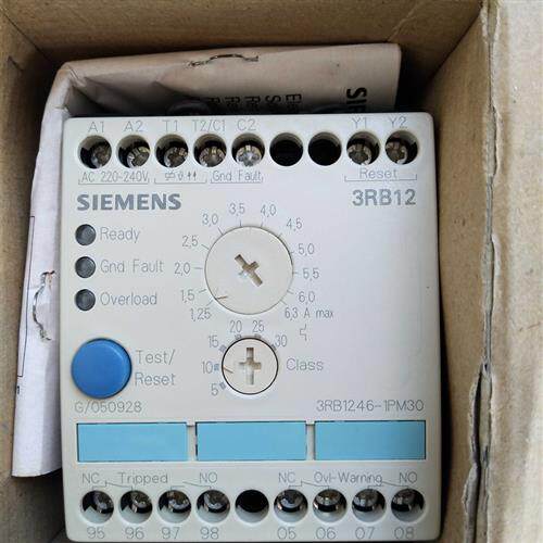 议价安全继电器 3RB1246-1PM30 全新现货 电气过载继电器