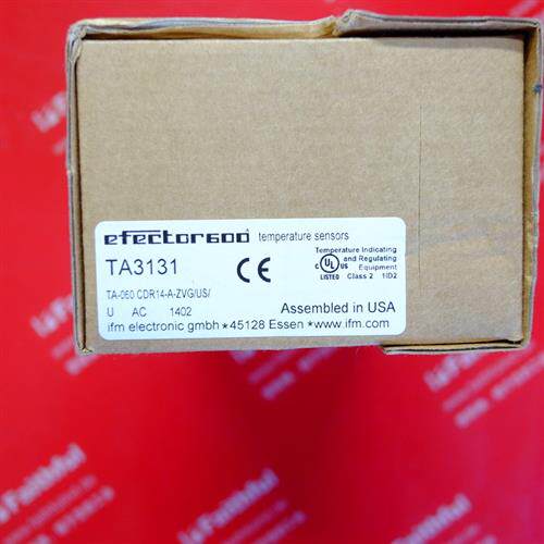 议价 TA3131 易福门全新温度感测器 TA-060.CDR14-A-ZVG/US/