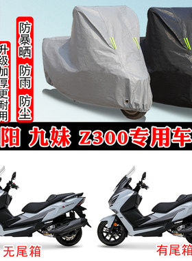 三阳九妹Z300摩托车专用车罩